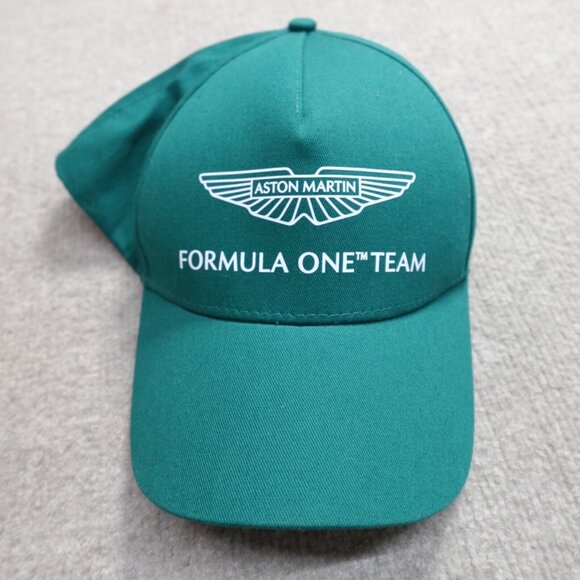 Aston Martin Hat Green Blue Formula One Team Official Snapback - Picture 1 of 6